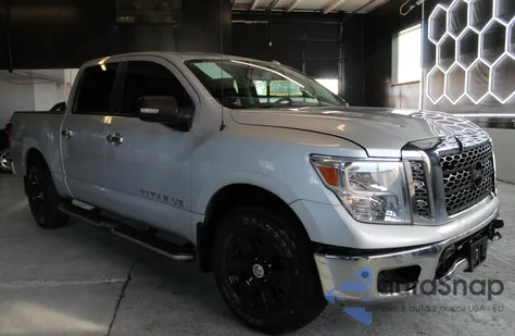 2018 Nissan Titan Sv from USA, damaged, VIN 1N6AA1E59JN542727